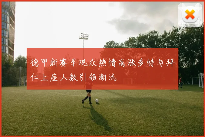 德甲新赛季观众热情高涨多特与拜仁上座人数引领潮流